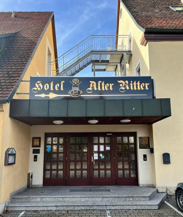 Hotel-Gasthof "Alter Ritter" Rothenburg ob der Tauber Ngoại thất bức ảnh