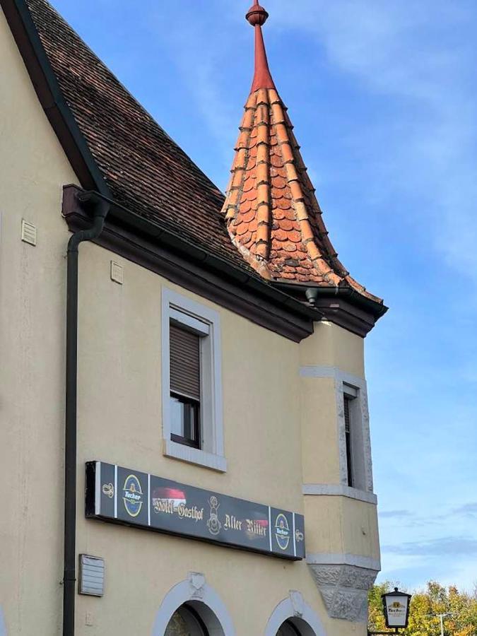 Hotel-Gasthof "Alter Ritter" Rothenburg ob der Tauber Ngoại thất bức ảnh