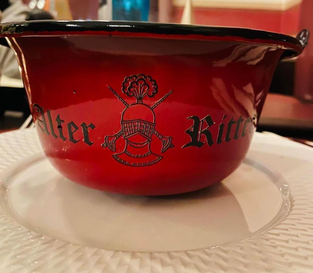 Hotel-Gasthof "Alter Ritter" Rothenburg ob der Tauber Ngoại thất bức ảnh