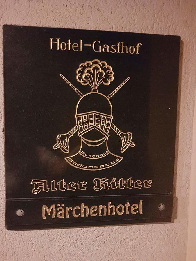 Hotel-Gasthof "Alter Ritter" Rothenburg ob der Tauber Ngoại thất bức ảnh